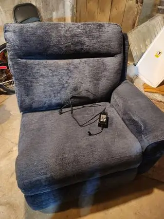 Electric chair with cord.