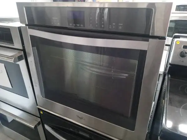 ★Whirlpool 30 stainless steel single wall oven