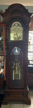 Vintage Sligh 5-day Grandfather Clock