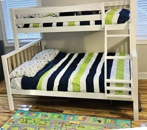 ••••Twin /Full Bunk Bed with Mattresses ••••