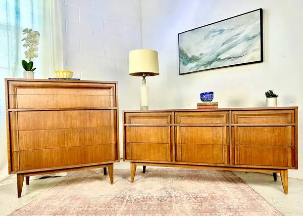 Fabulous BASIC WITZ Mid Century Bedroom Set - together or separated