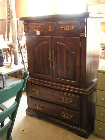 SOLID WOOD ARMOIRE