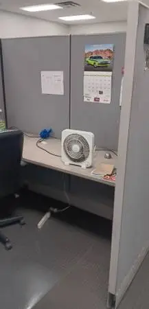 Herman Miller Cubicle Partitions,68H,Gray,Room Dividers,24-36W
