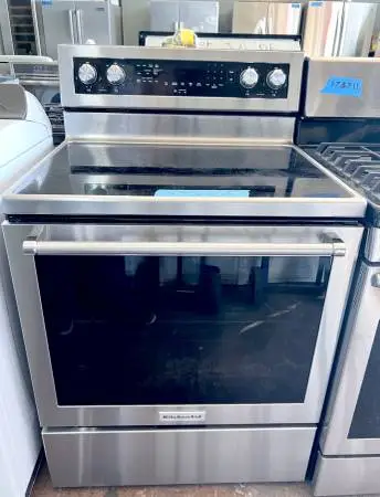 KitchenAid 30 Inch KFEG500ESS Electric Range Stainless Convection
