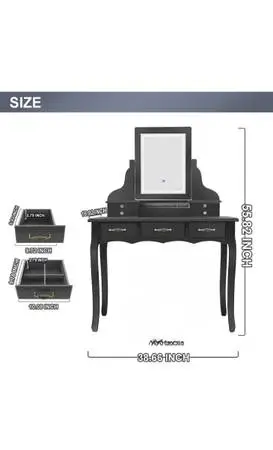 Black vanity