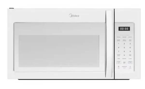 New Midea 1.7 cu.ft. Over Range Microwave