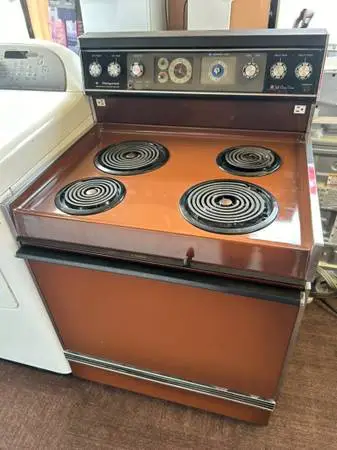 Electric Stove Hotpoint with Microwave Function