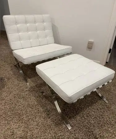 Lounge Chair with Ottoman