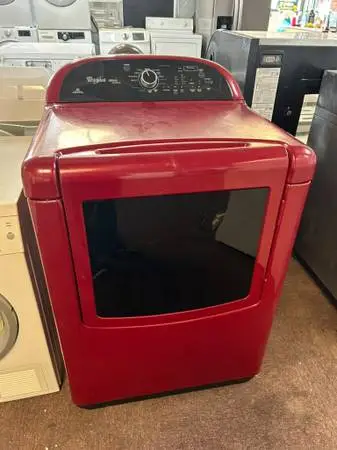 Whirlpool Red Electric Digital Dryer