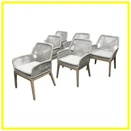 Essentials For Living Loom Armchairs, Set Of Six