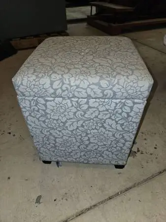 Madisson Cushioned Storage Ottomans (2)