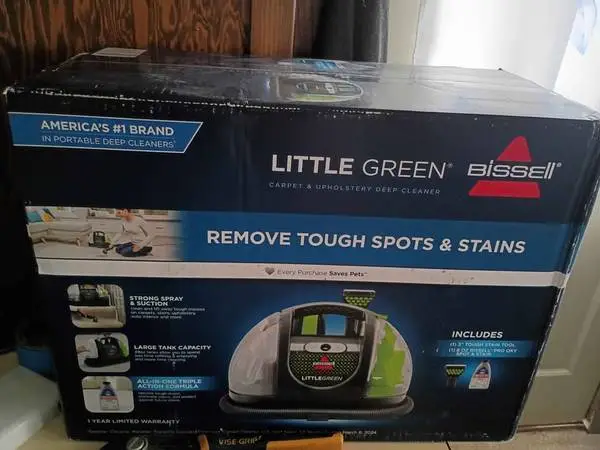 NEW IN BOX - BISSELL Little Green Portable Deep Cleaner