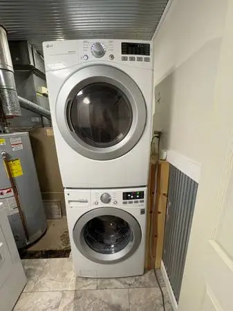 Stackable LG Washer and Dryer