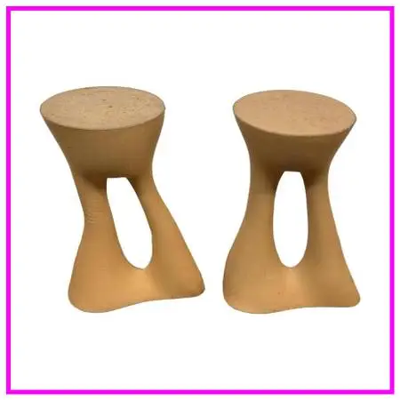 Souda Kreten Side Tables, Pair
