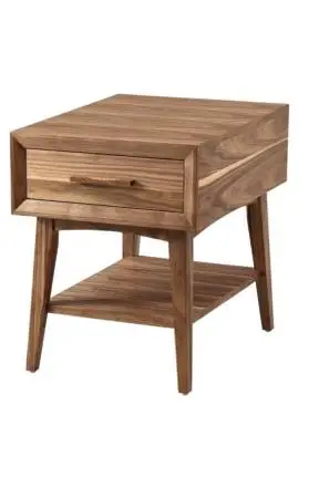 Beautiful Walnut MODERN Table ( mint condition.)