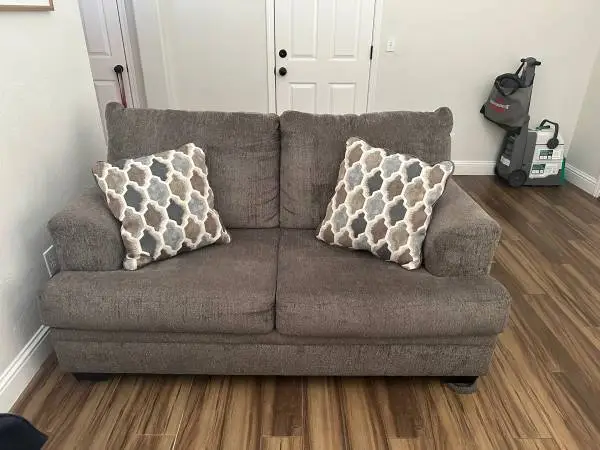 A year old couch and loveseat