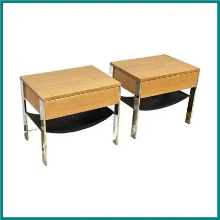 Schoolhouse Electric Nightstands, Pair