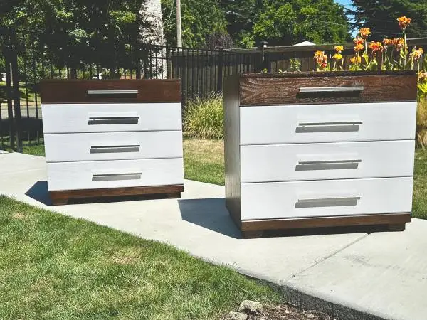 Mid Century Modern Dressers - A Pair