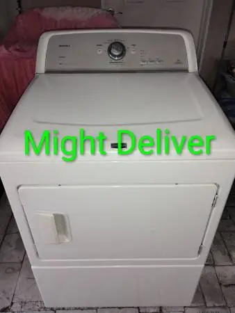 Maytag Dryer-Works Great + Very Clean + Might Deliver