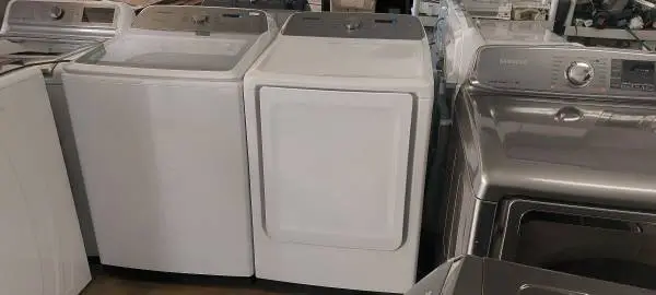 Samsung Top Load Washer And Gas Dryer