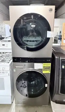 LG Studio WSEX200HNA 27 Smart Electric Wash Tower