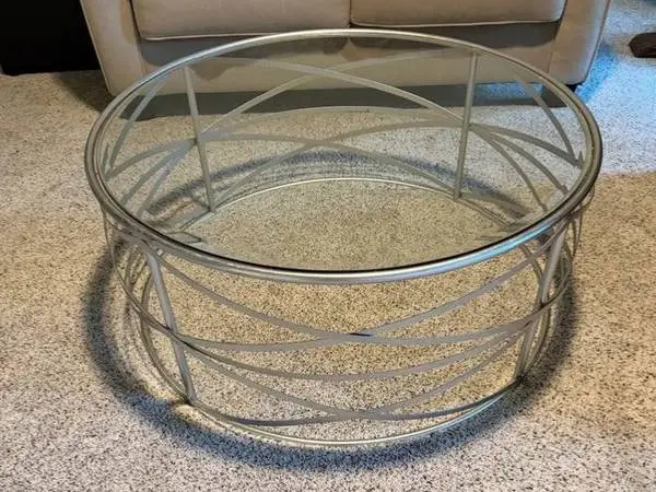 Matching set of coffee table and end tables
