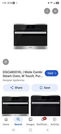 Miele DGC 6800 xl steam oven