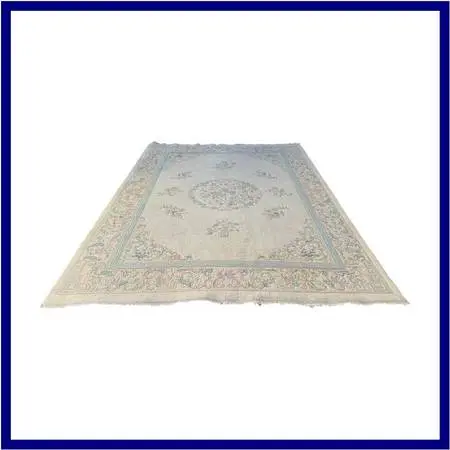 9ft 6in X 13ft 5in Turkish Hand Woven Oushak Area Rug