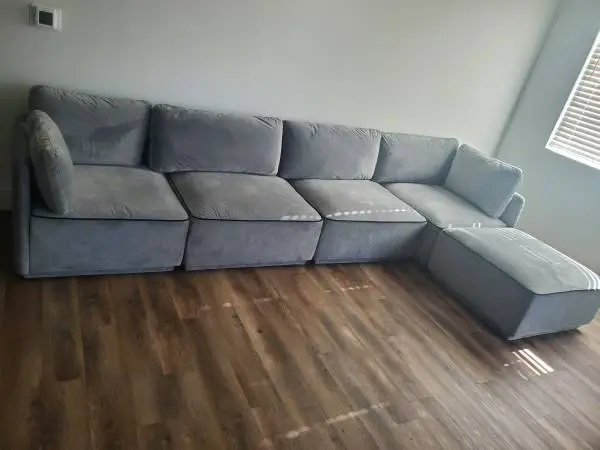 Grey Sectional Still like new