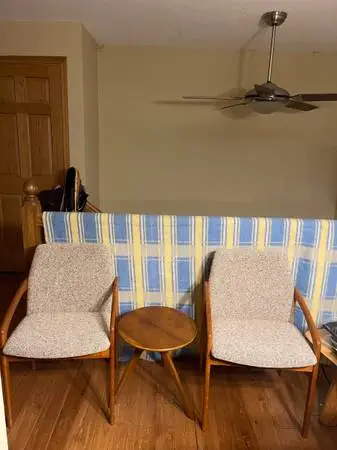 KORUP STOLEBRIK DANISH MODERN TEAK CHAIRS ( Mint Cond. )