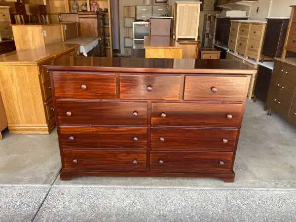 Nice 9 drawer All wood dresser #1