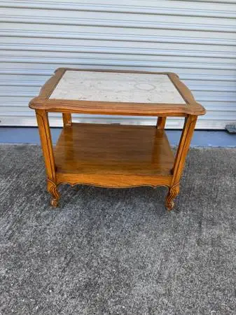 Vintage French Provincial Style Side Table