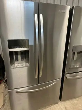 KitchenAid stainless refrigerator