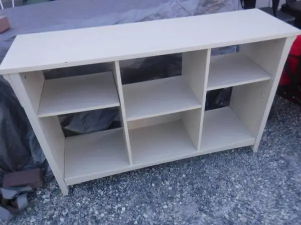 6 Compartment Long Shelf