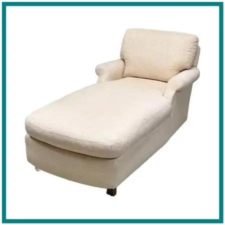 Pottery Barn Livingstone Chaise Lounge, Tan