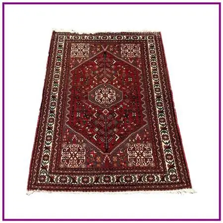 3ft 7in × 5ft 4in Persian Area Rug From Iran