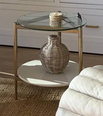 West Elm Mid Century Display Side Table