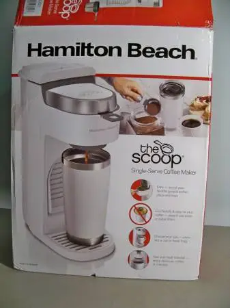 The Scoop coffee maker