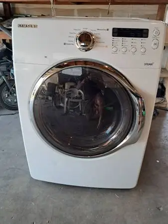 SAMSUNG ELECTRIC DRYER CAN DELIVER