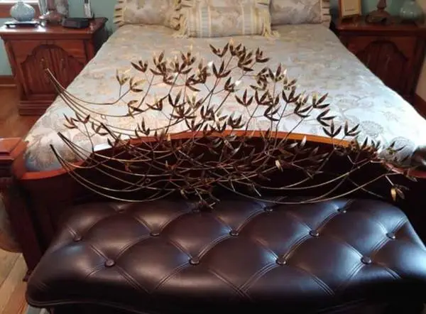 MCM Curtis C. Jere Bamboo Leaf Sculpture