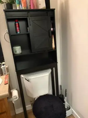 Bathroom toilet cabinet