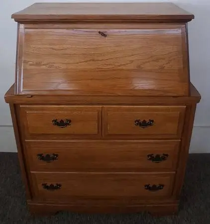 Oak Secretary Desk