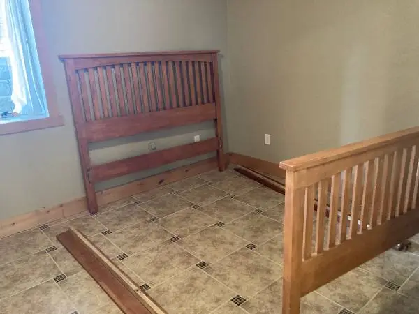 Queen size bed frame