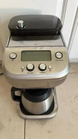 Breville - the Grind Control 12-Cup Coffee Maker - Brushed Stainless S