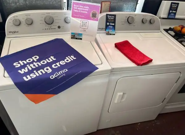 Washer and dryer