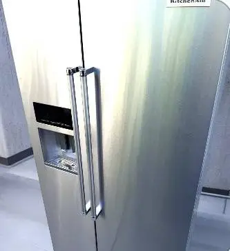 36” KITCHENAID COUNTER-DEPTH REFRIGERATOR STAINLESS “WORKS GREAT”
