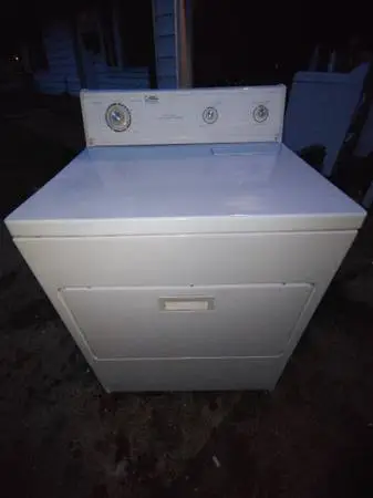 WHIRLPOOL SUPER CAPACITY ELECTRIC DRYER.