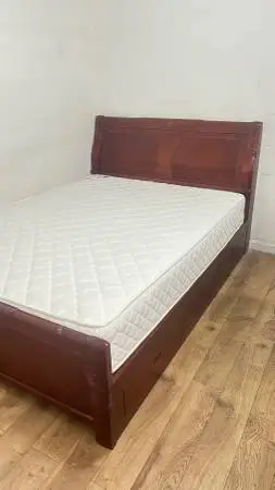 Queen size Mattress and Bed Frames with Storage