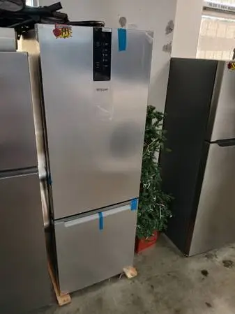 New ! Whirlpool stainless steel bottom freezer refrigerator