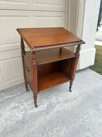 Bookstand / Table by Brandt Furniture